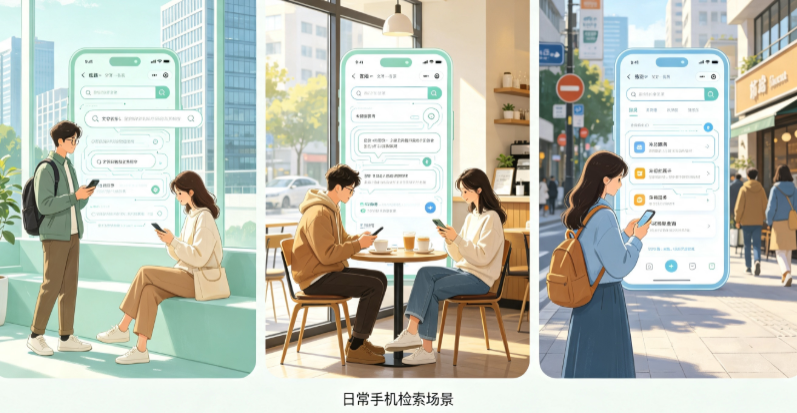 惠农区普通人日常手机使用场景拆解：GEO 与 AI 优化如何改变信息检索体验
